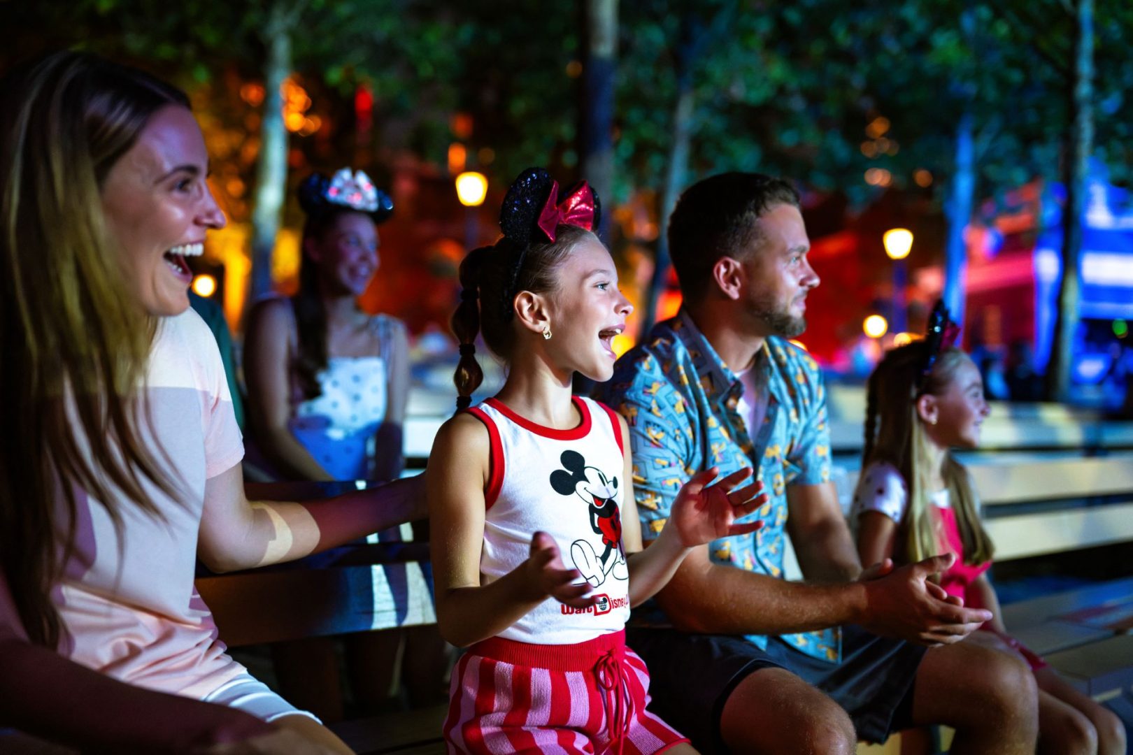 Guests enjoying Eat to the Beat at Disney World