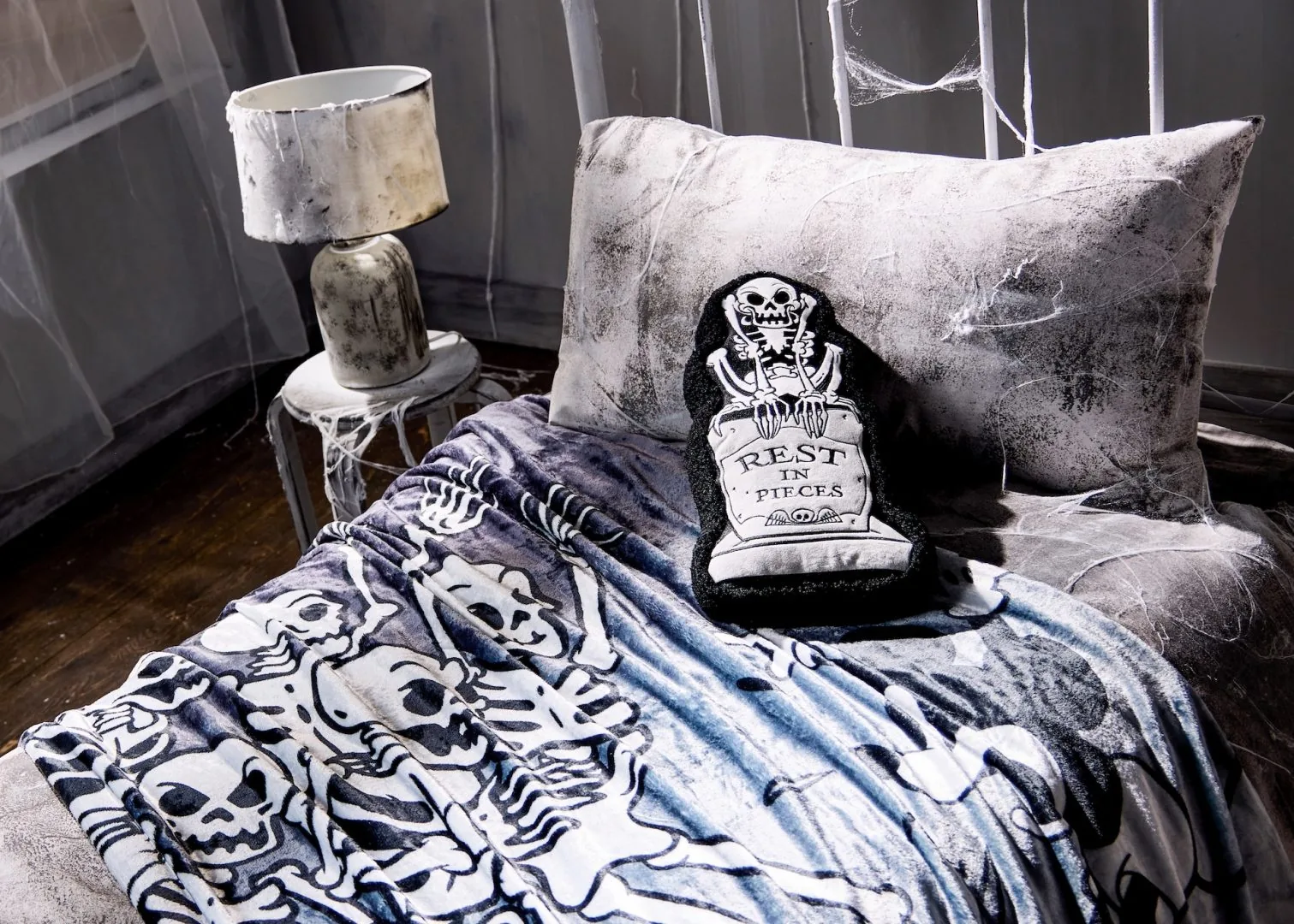 The Skeleton Dance Collection featuring Mickey Mouse Spirit Jersey and coordinating home décor