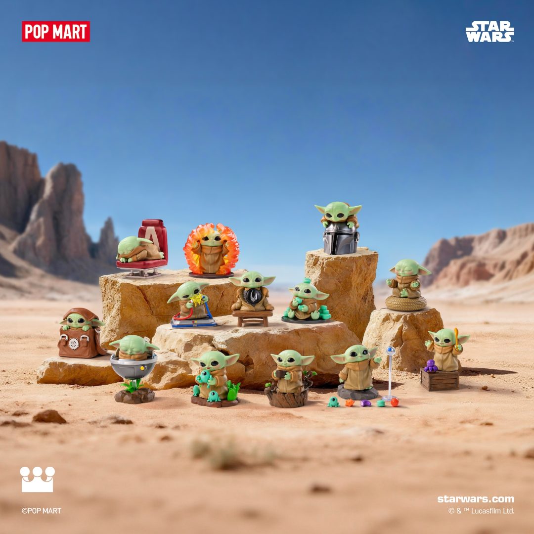 POP MART Tiny But Mighty series Grogu figures