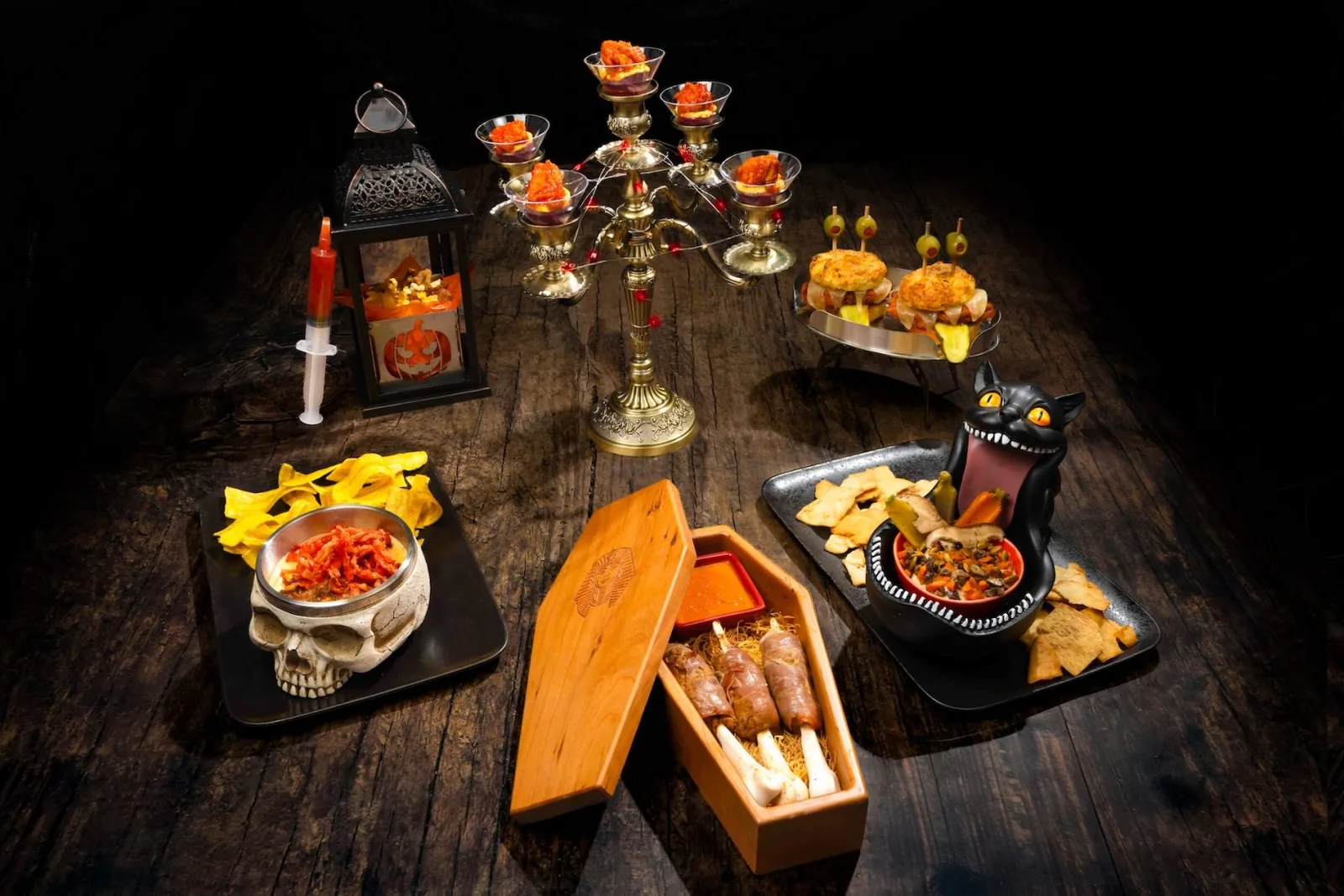 Jock Lindsey's Hangar Bar Halloween menu items