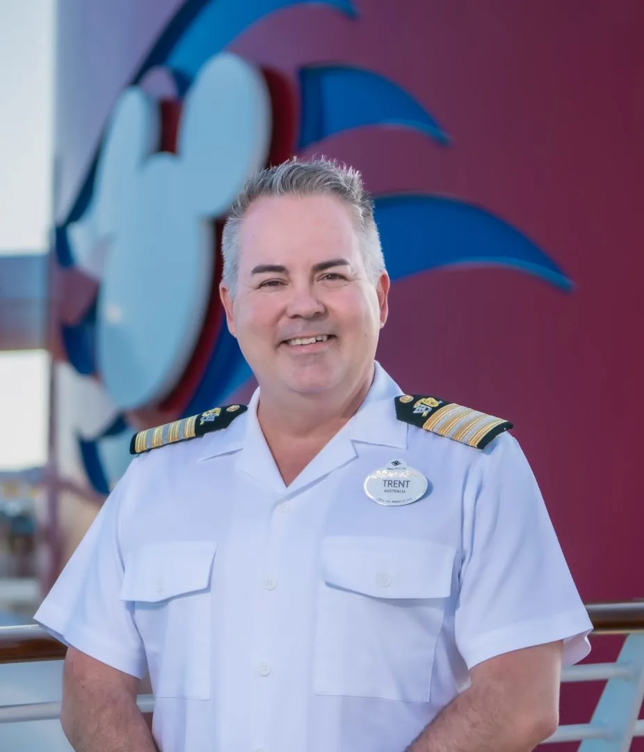 Trent Hitchock, Opening Cruise Director for Disney Believe