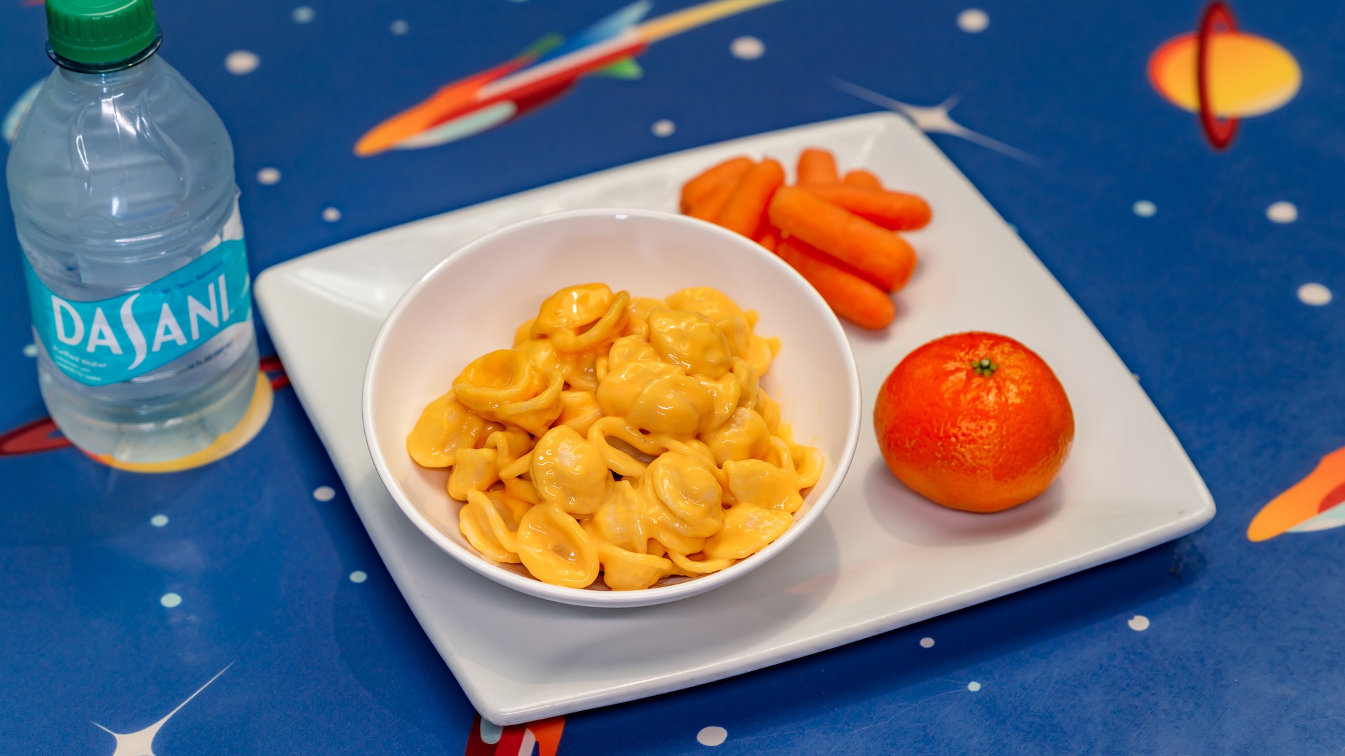 Carnation Cafe mac and cheese kids meal