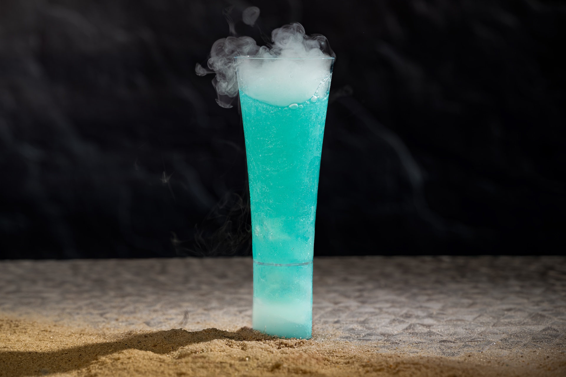 Spotchka cocktail served in a jet chill glass