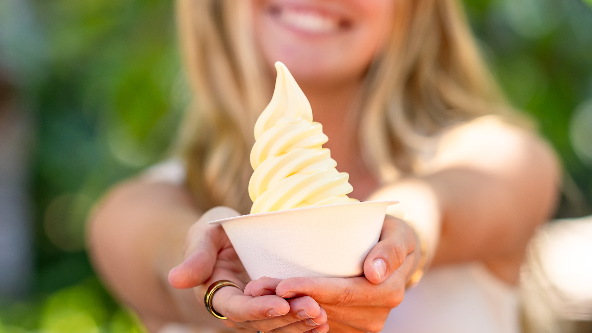 The Tropical Hideaway's classic pineapple DOLE Whip