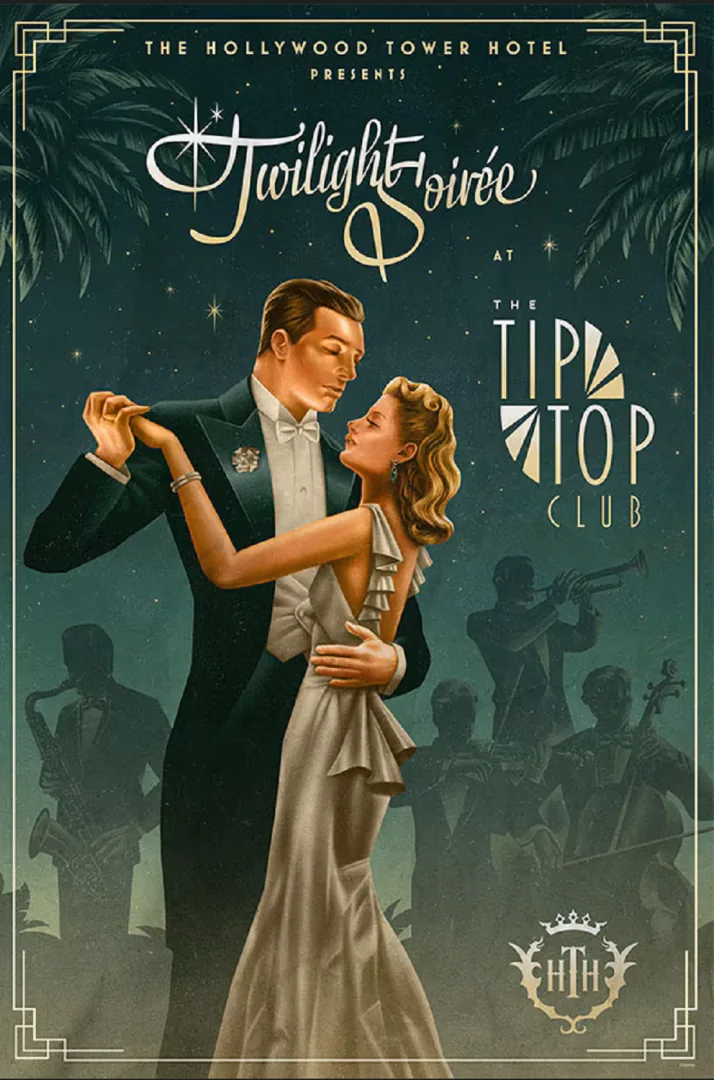 Twilight Soirée at the Tip Top Club with 1930s-style swingin' celebration