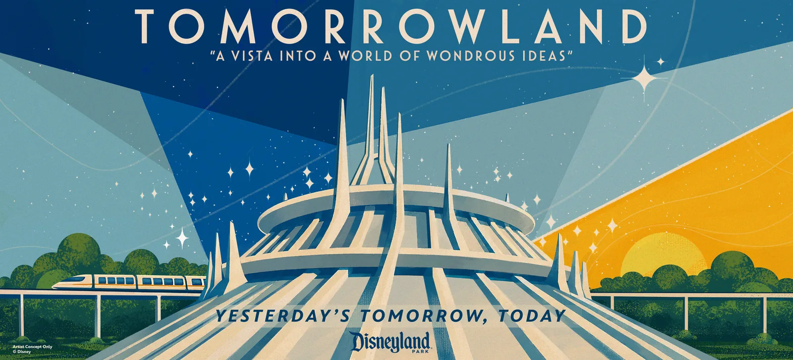 Tomorrowland reimagining concept