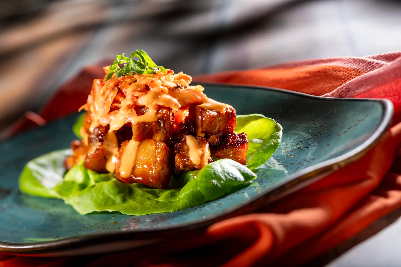 Bo Ssam Pork Belly Lettuce Wraps from the 2010 festival at South Korea