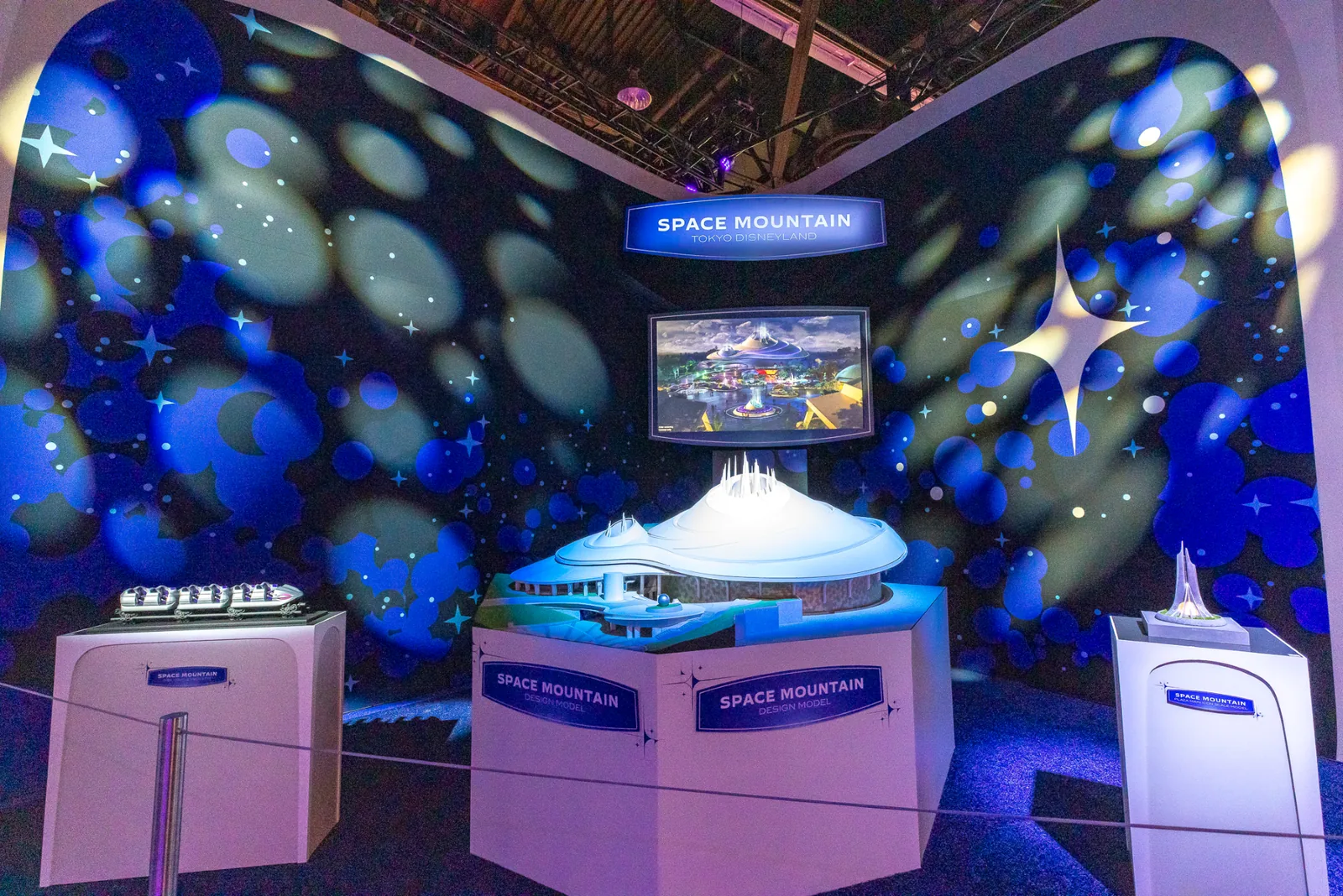Space Mountain reimagining with new ride vehicle design