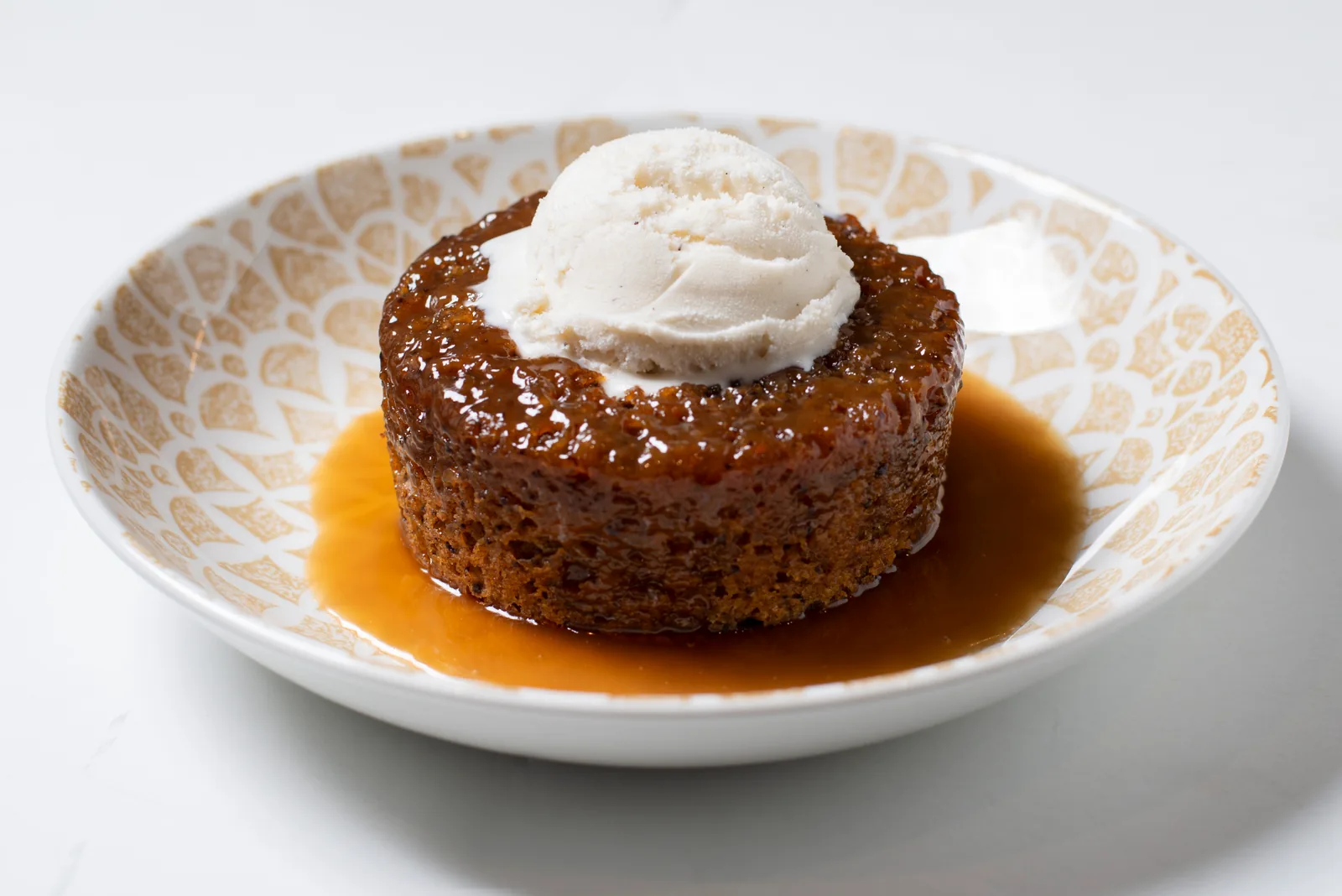 Sticky Toffee Pudding dessert at The Carnaby