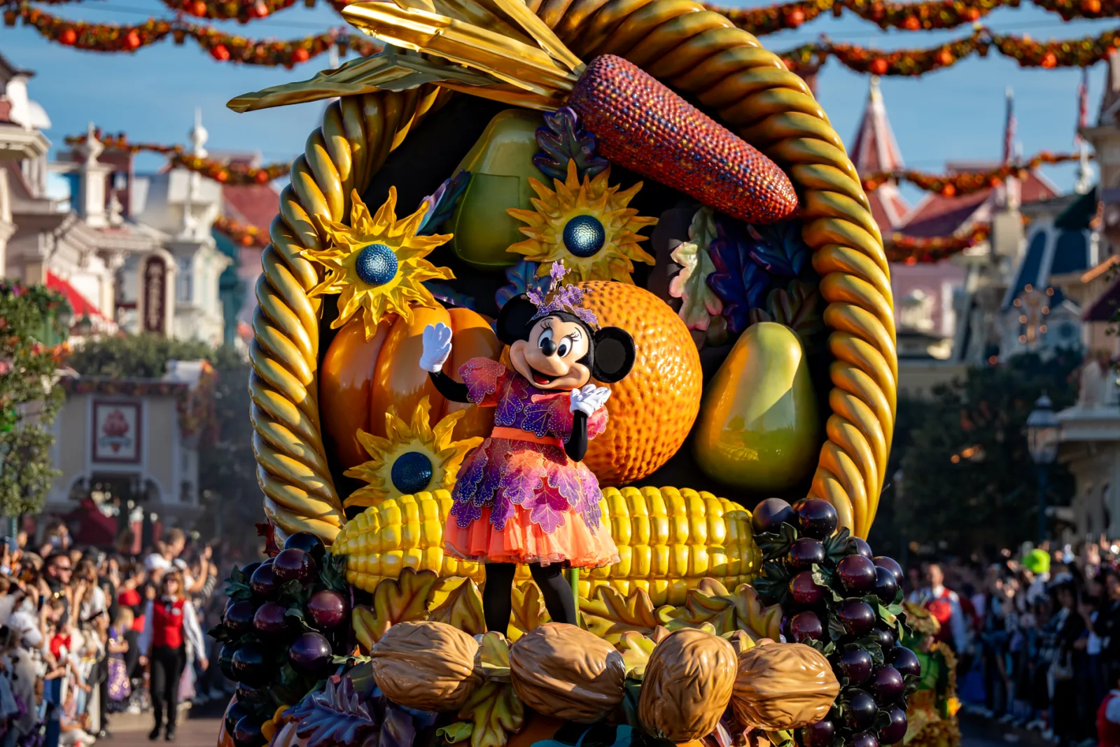 Mickey's Halloween Celebration Cavalcade with character floats