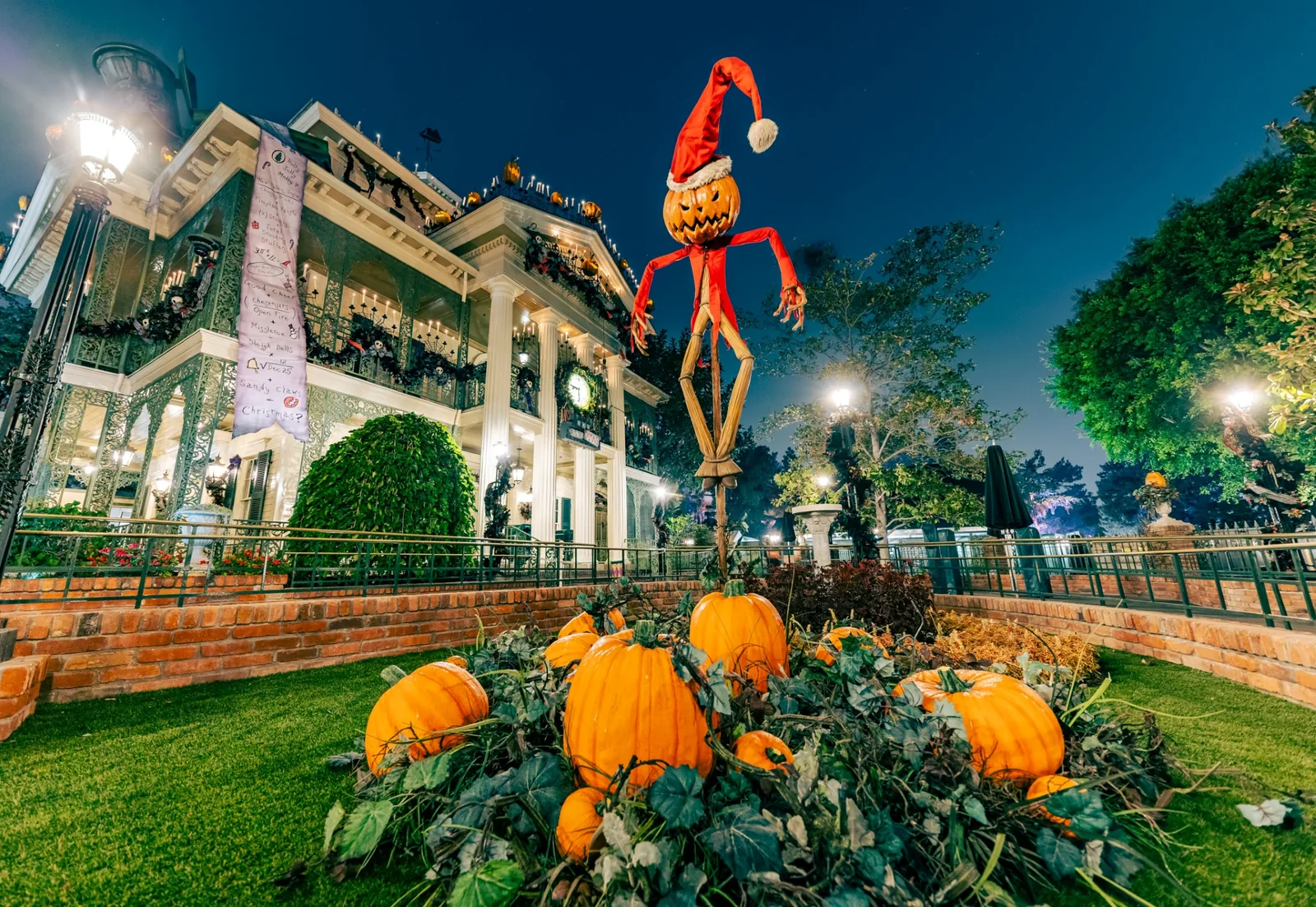Haunted Mansion Holiday with Nightmare Before Christmas theme