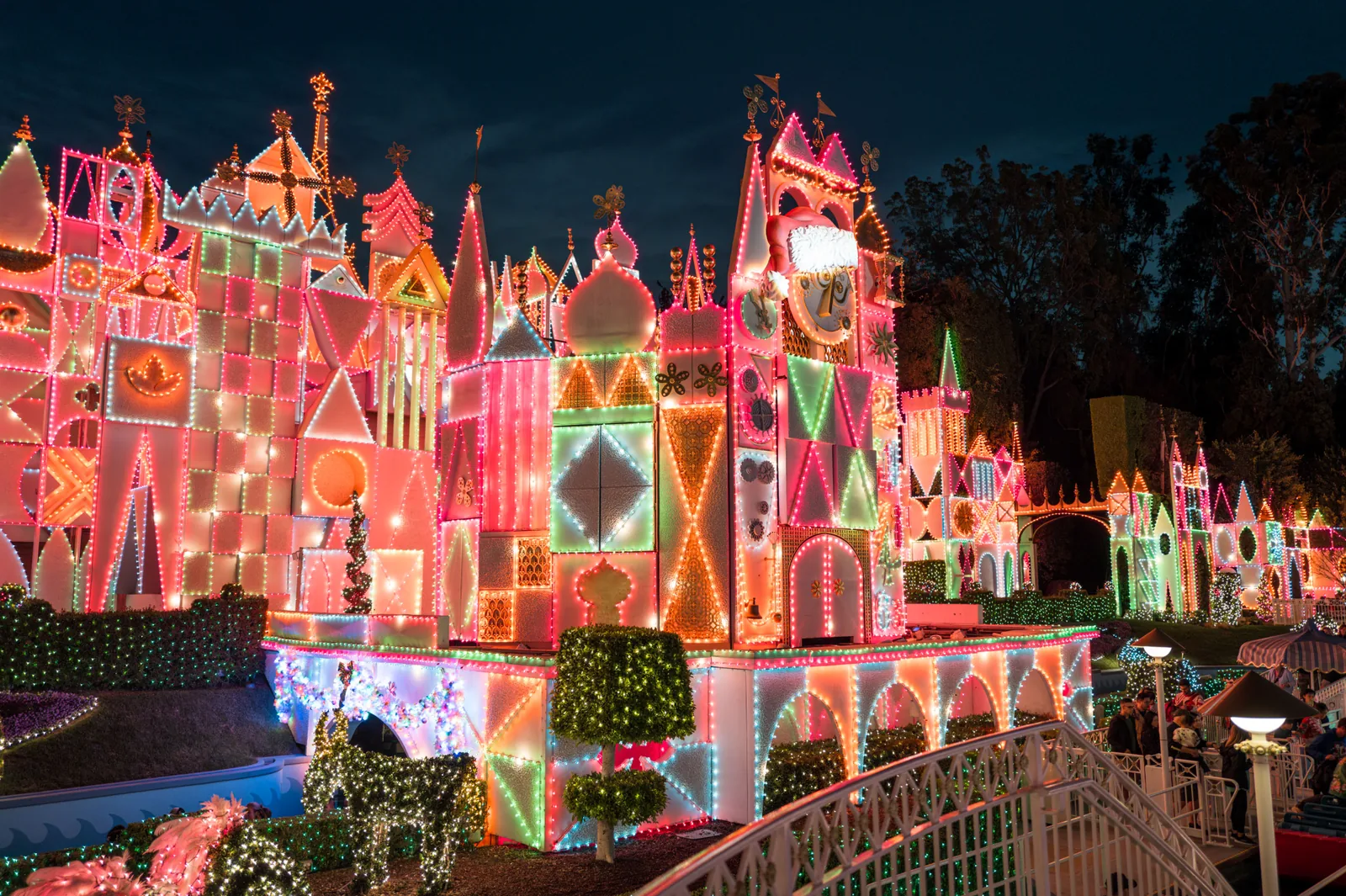 It's a small world Holiday with 400,000 exterior lights