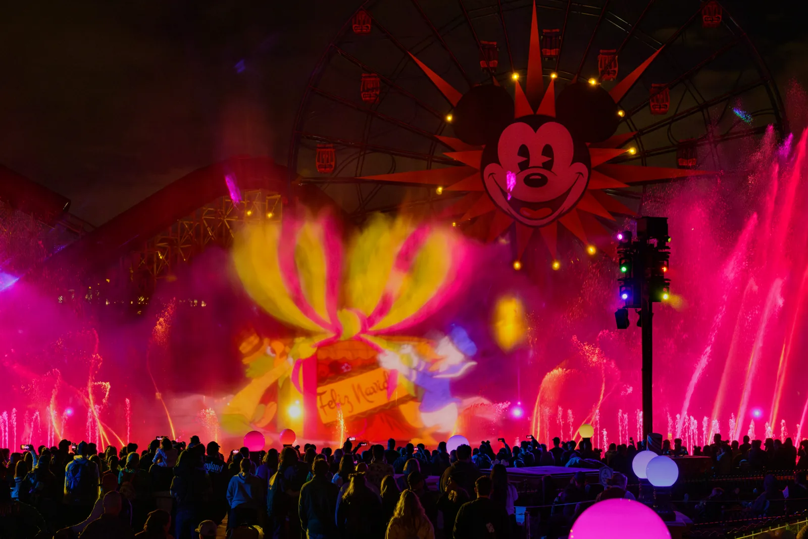 World of Color - Season of Light nighttime spectacular