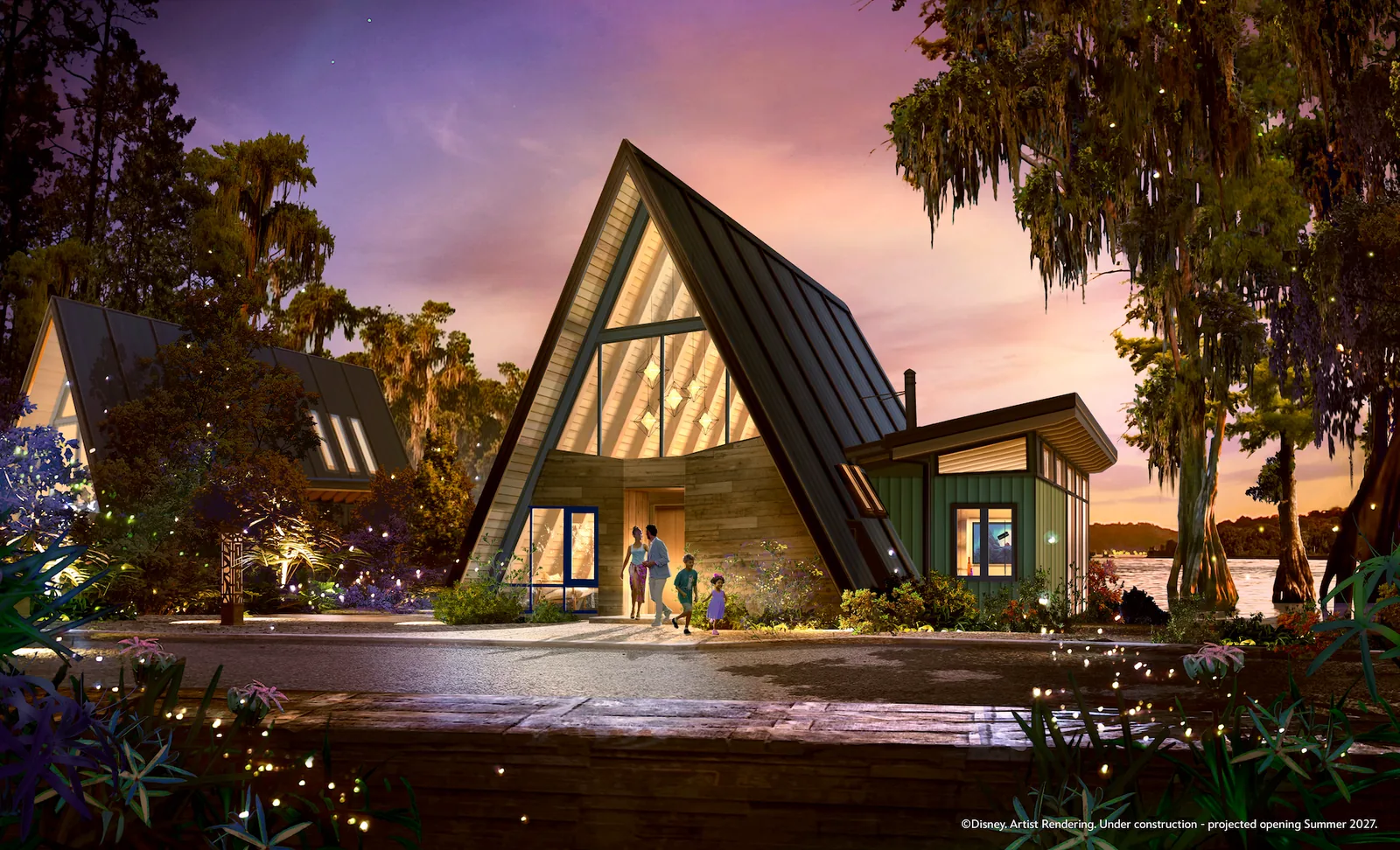 Guest room accommodations ranging from Lake Houses to studios and villas