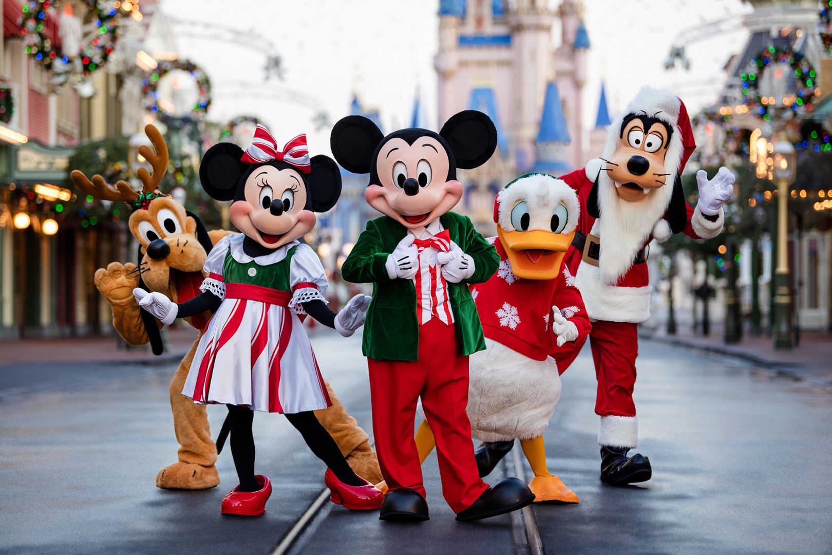 Character meet-and-greets including Anna, Elsa, and Jack Skellington