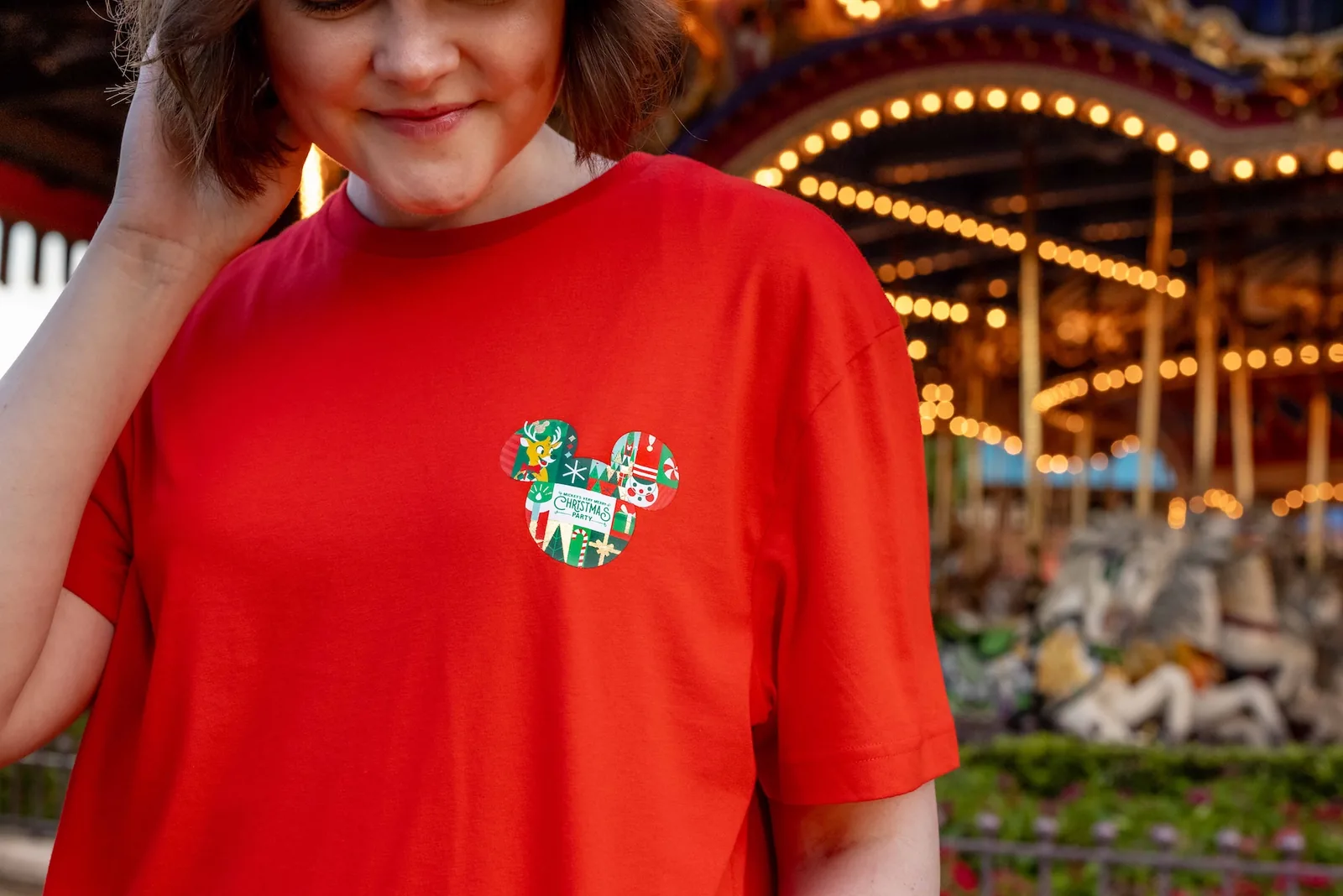 Mickey's Very Merry Christmas Party tee shirt
