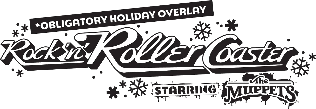 Rock 'n' Roller Coaster Starring The Muppets Holiday Overlay promotional image