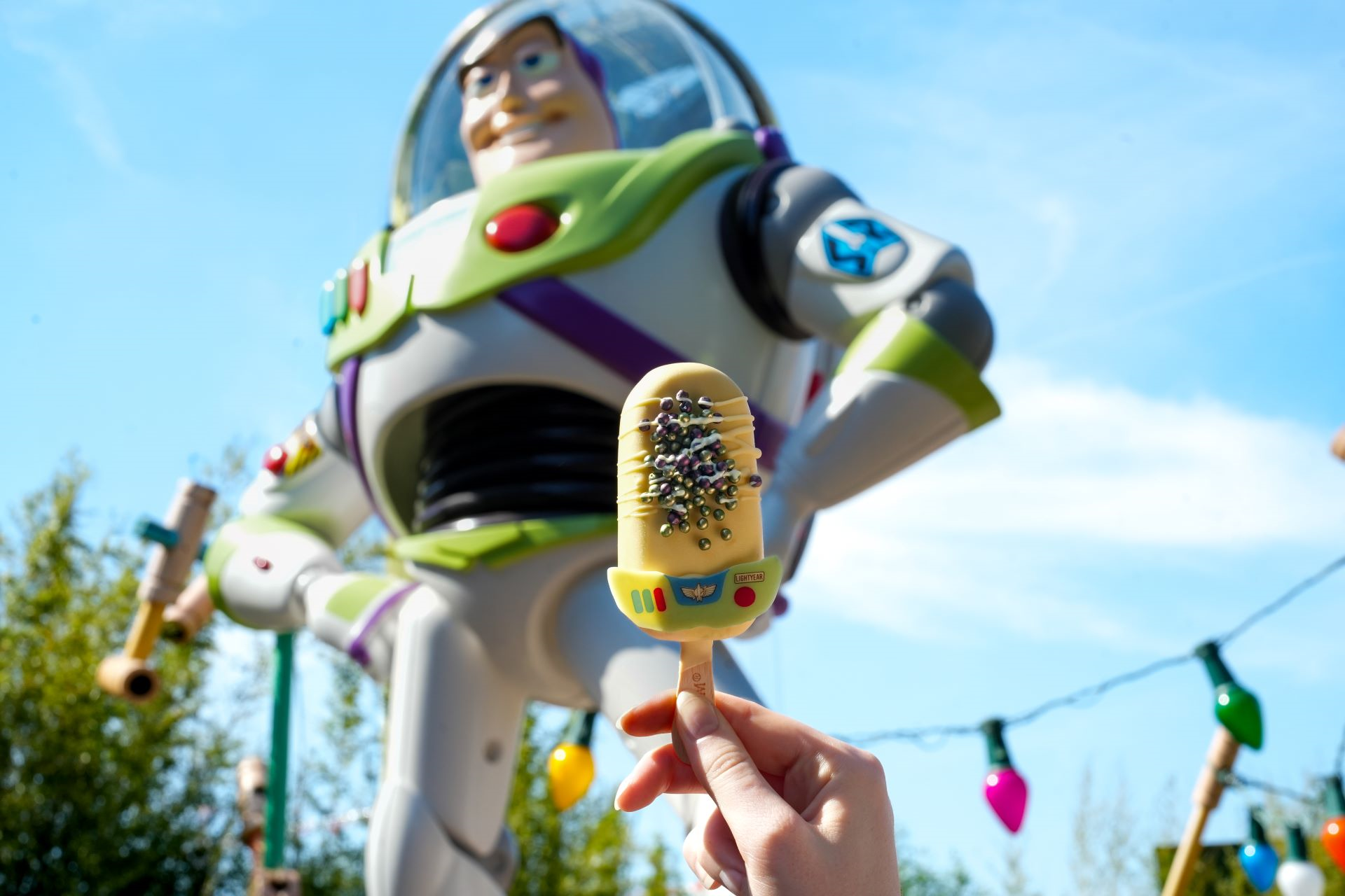 Buzz Lightyear Magnum Bar ice cream treat