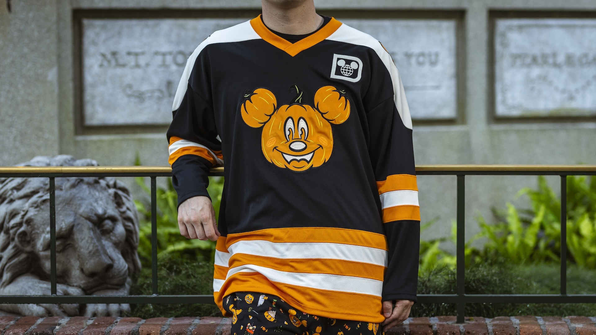 Halloween hockey jersey
