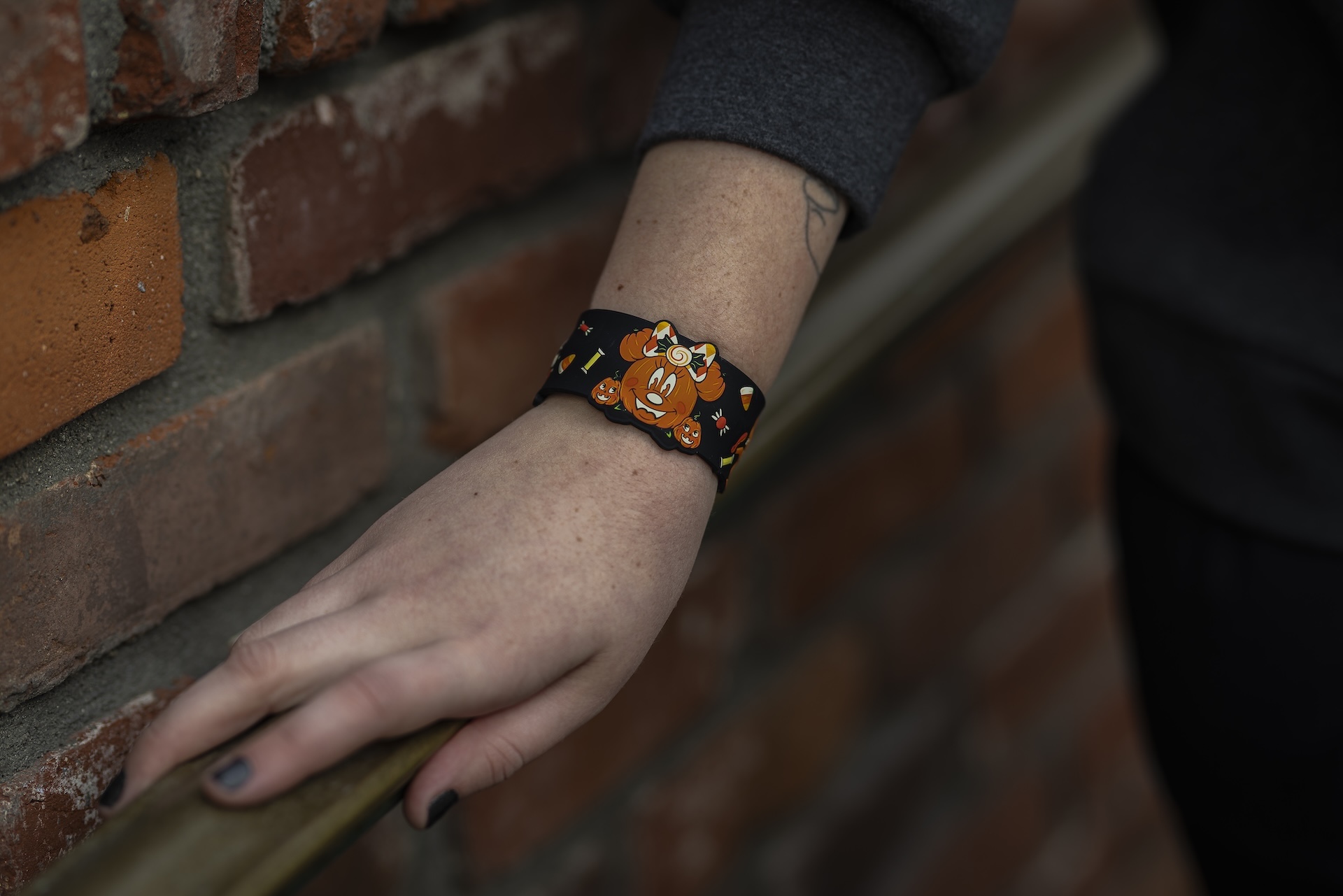 Halloween snap bracelet