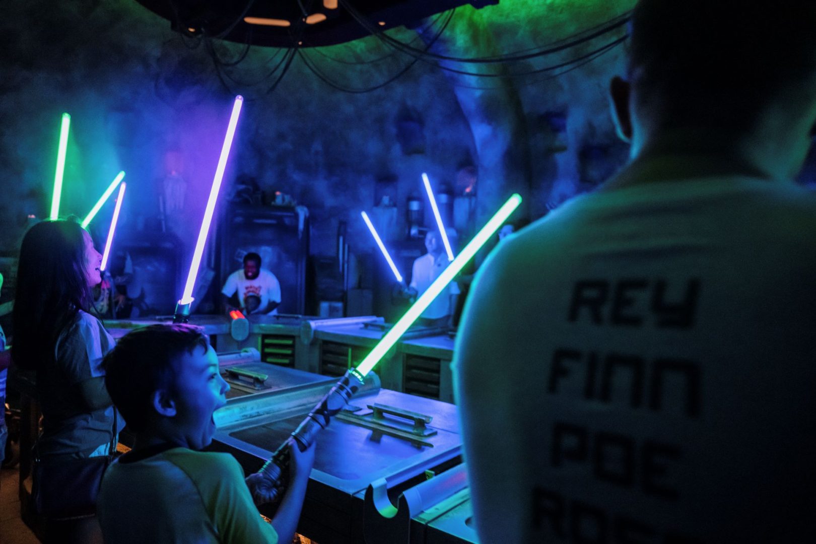 Interior cockpit of Millennium Falcon: Smugglers Run