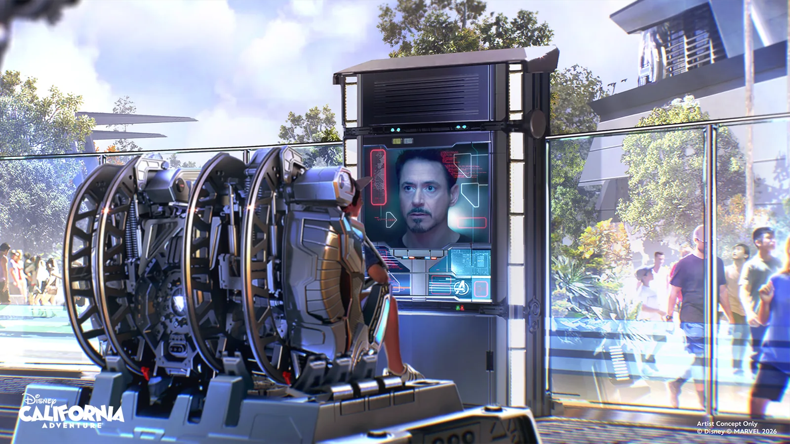 Robert Downey Jr. reprises his role as Iron Man