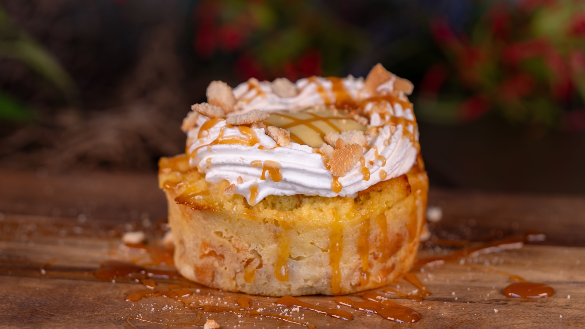 Banana Caramel Bread Pudding